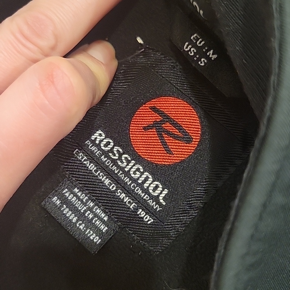 Rossignol Soft Shell Performance Jacket Dark Green Size S - Picture 6 of 10